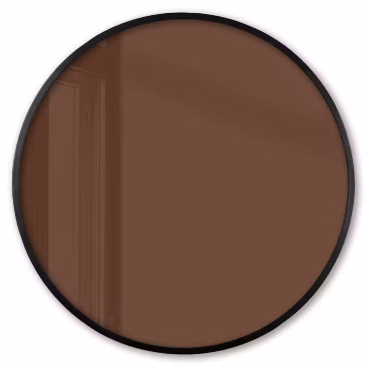 Ronde fotolijst - Deep - Clay - Brown - Bruin — 1