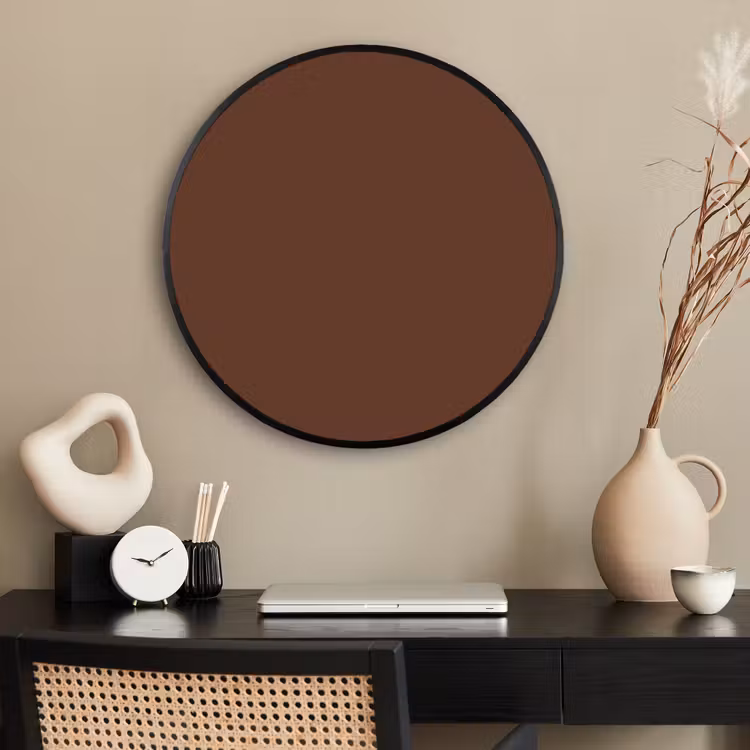 Ronde fotolijst - Deep - Clay - Brown - Bruin — 2