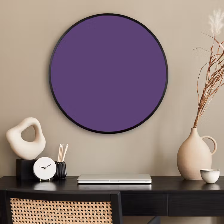 Ronde fotolijst - Deep - Plum - Paars — 2