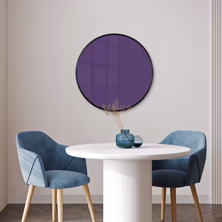 Ronde fotolijst - Deep - Plum - Paars — 3