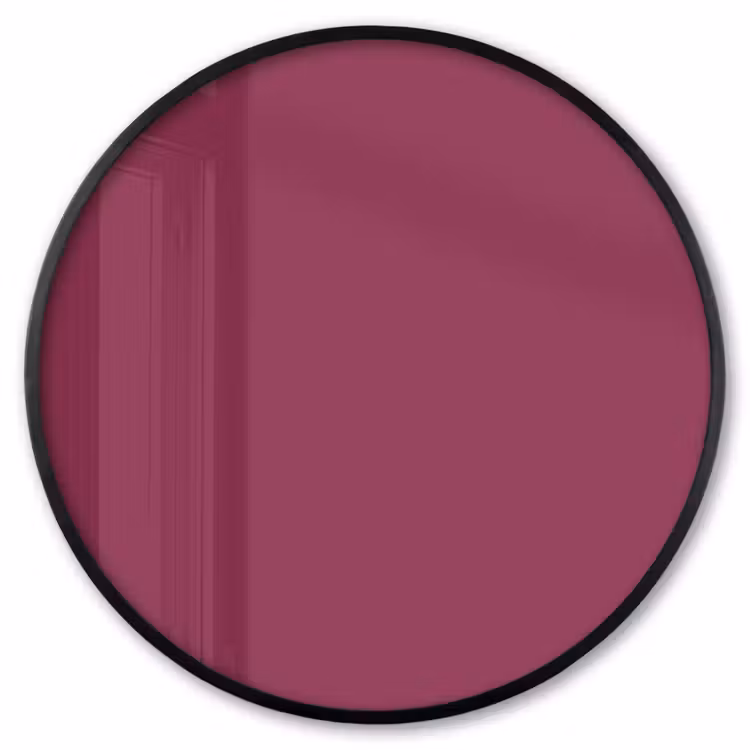 Ronde fotolijst - Deep - Rasberry - Rood — 1