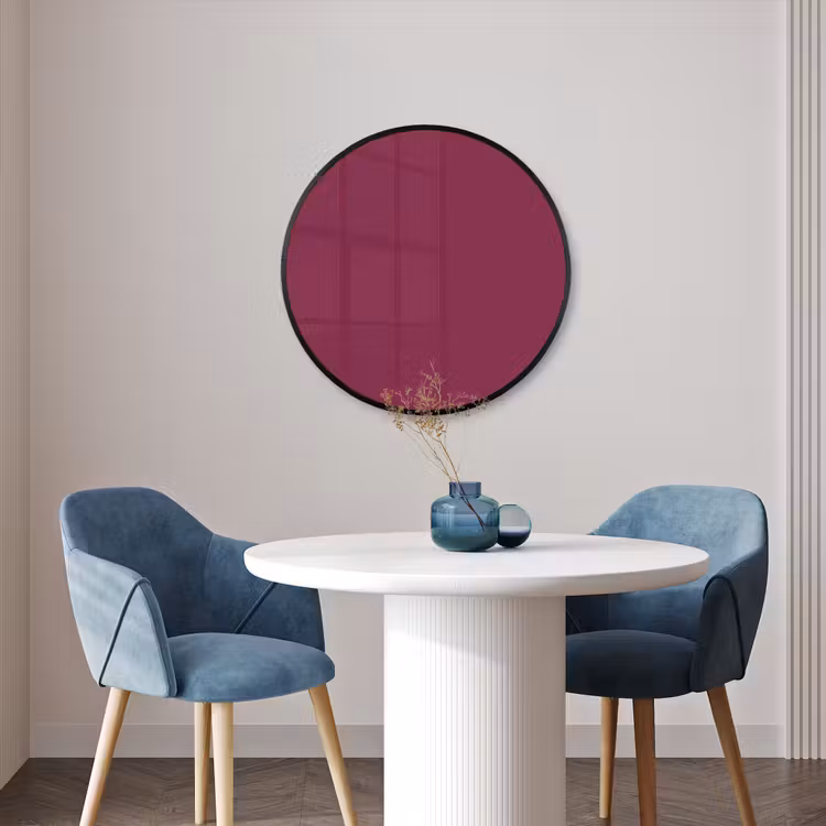 Ronde fotolijst - Deep - Rasberry - Rood — 3