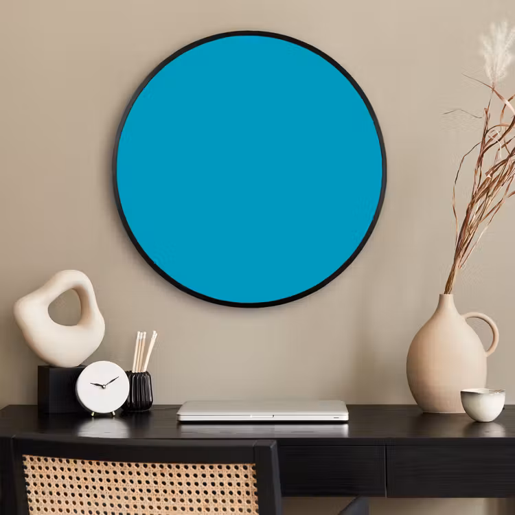 Ronde fotolijst - Deep - Turquoise - Turkoois — 2