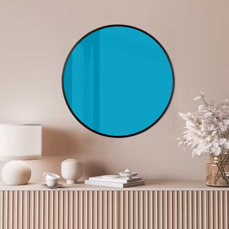 Ronde fotolijst - Deep - Turquoise - Turkoois — 4