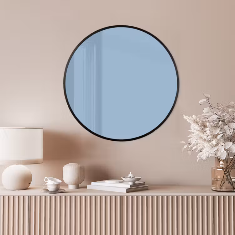 Ronde fotolijst - Dusty - Denim - Blauw — 4