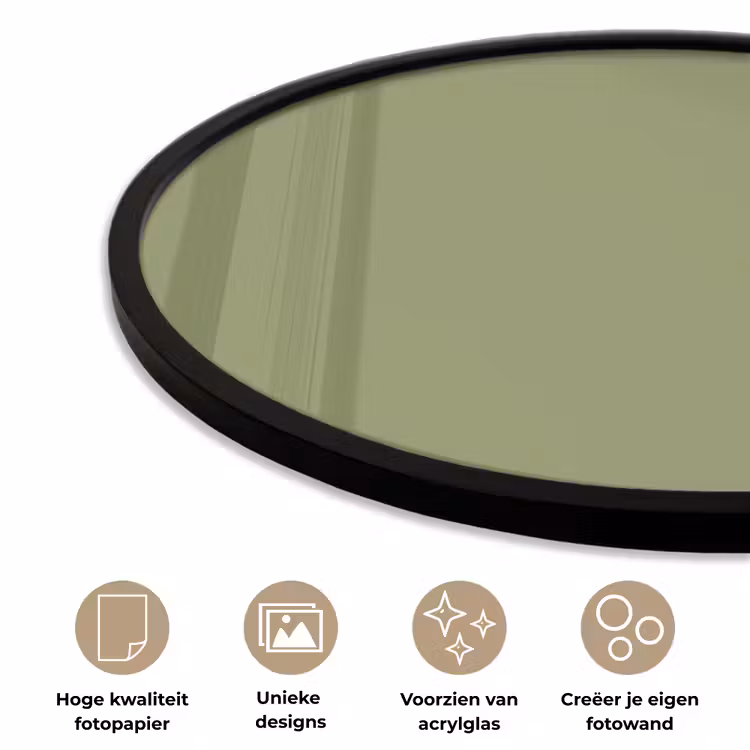 Ronde fotolijst - Herbal - Matcha - Groen — 5