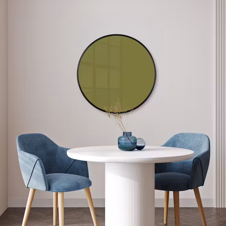 Ronde fotolijst - Juniper - Groen - Organisch — 3
