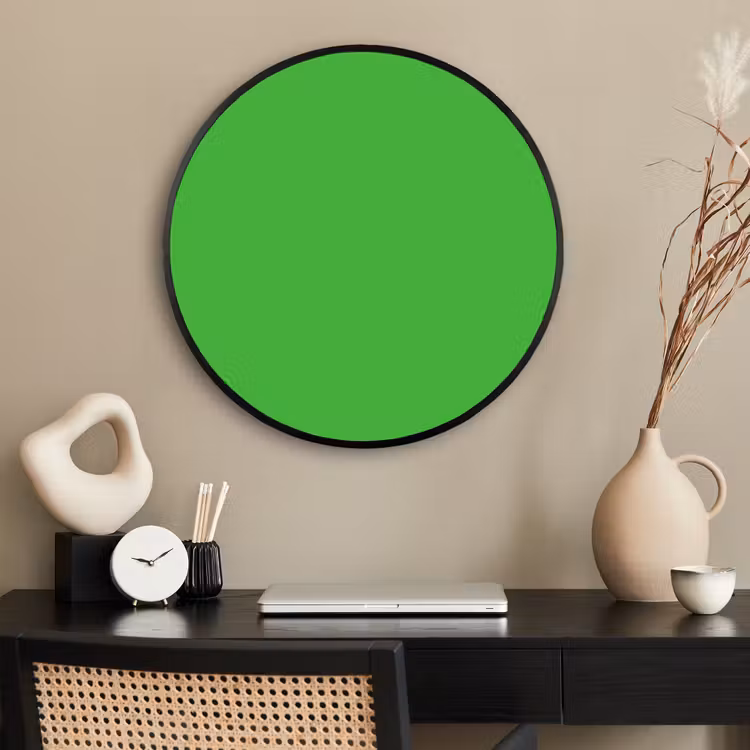 Ronde fotolijst - Kelly - Green - Groen — 2