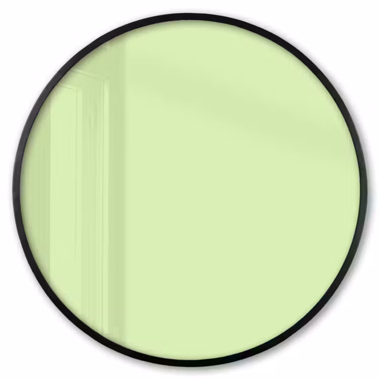 Ronde fotolijst - Light - Lime - Groen — 1