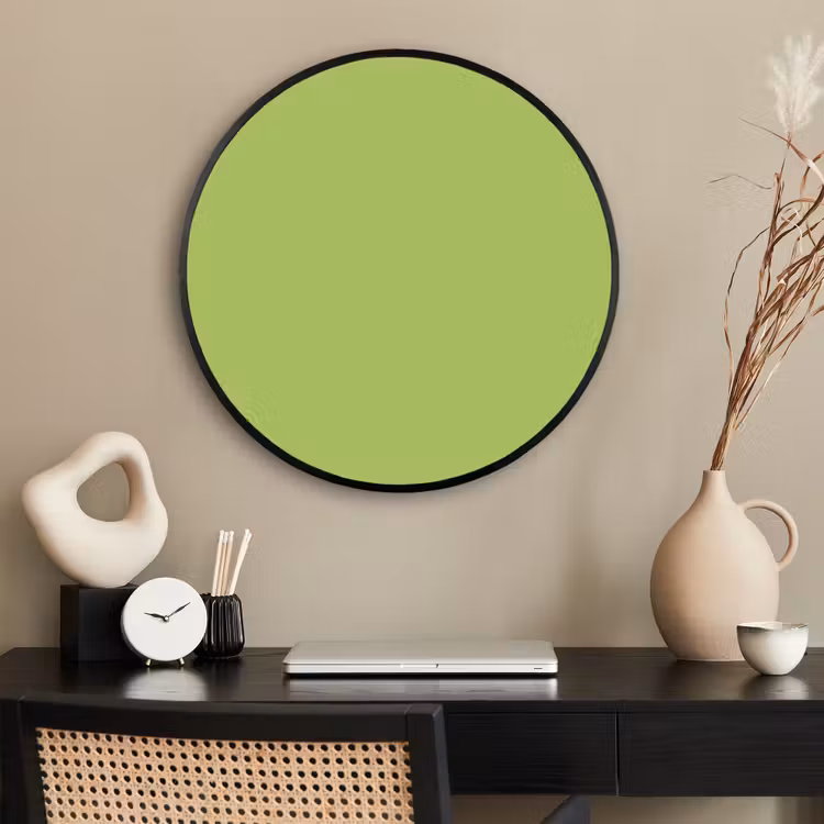 Ronde fotolijst - Lime - Glow - Groen — 2