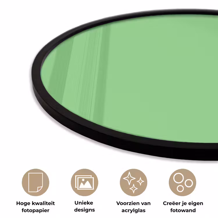 Ronde fotolijst - Meadow - Green - Groen — 5