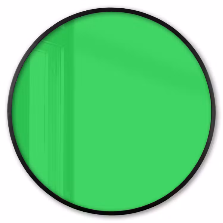 Ronde fotolijst - Mint - Green - Groen — 1