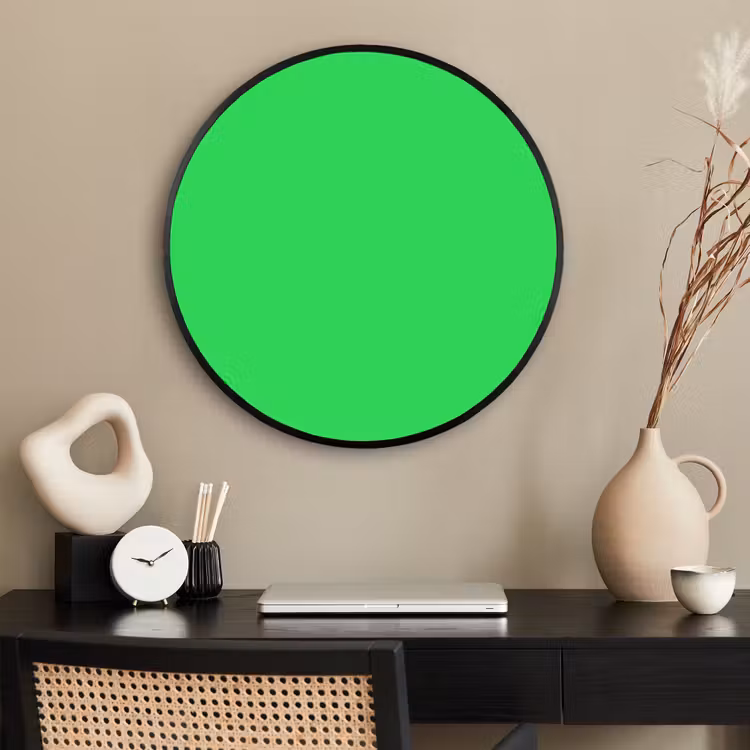 Ronde fotolijst - Mint - Green - Groen — 2