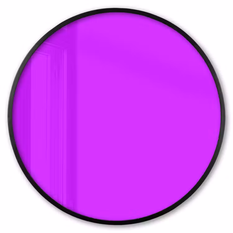 Ronde fotolijst - Neon - Orchid - Paars — 1
