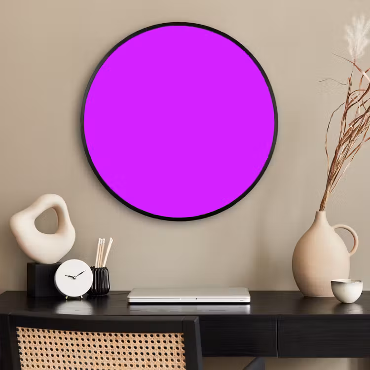 Ronde fotolijst - Neon - Orchid - Paars — 2