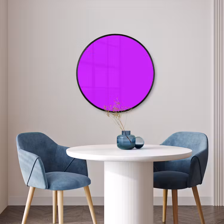 Ronde fotolijst - Neon - Orchid - Paars — 3