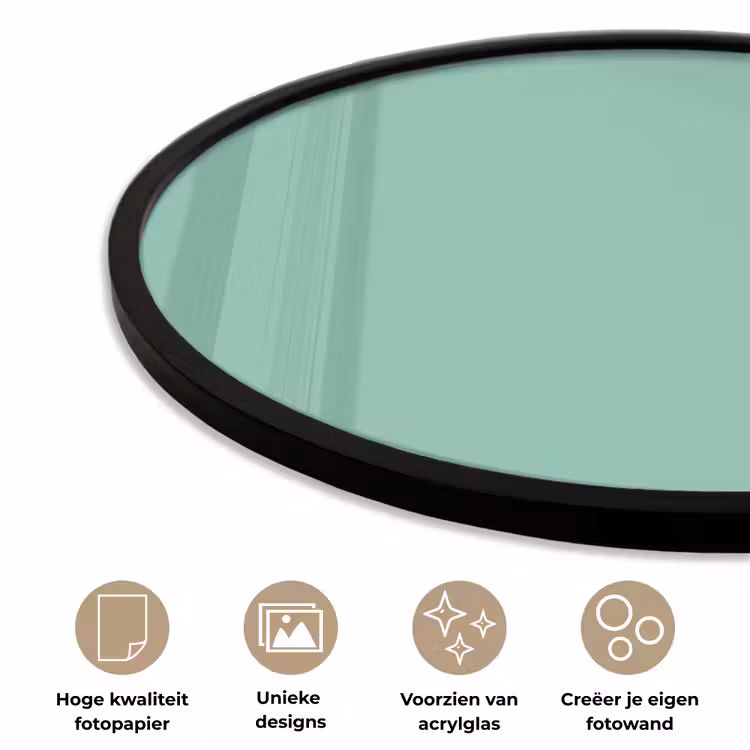 Ronde fotolijst - Ocean - Jade - Groen — 5