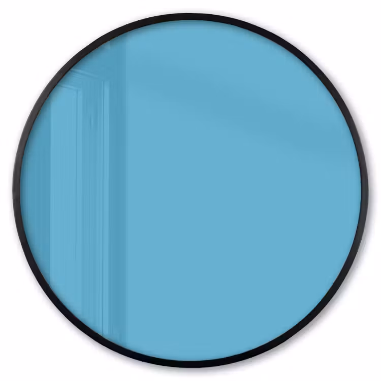 Ronde fotolijst - Ocean - Teal - Blauw — 1