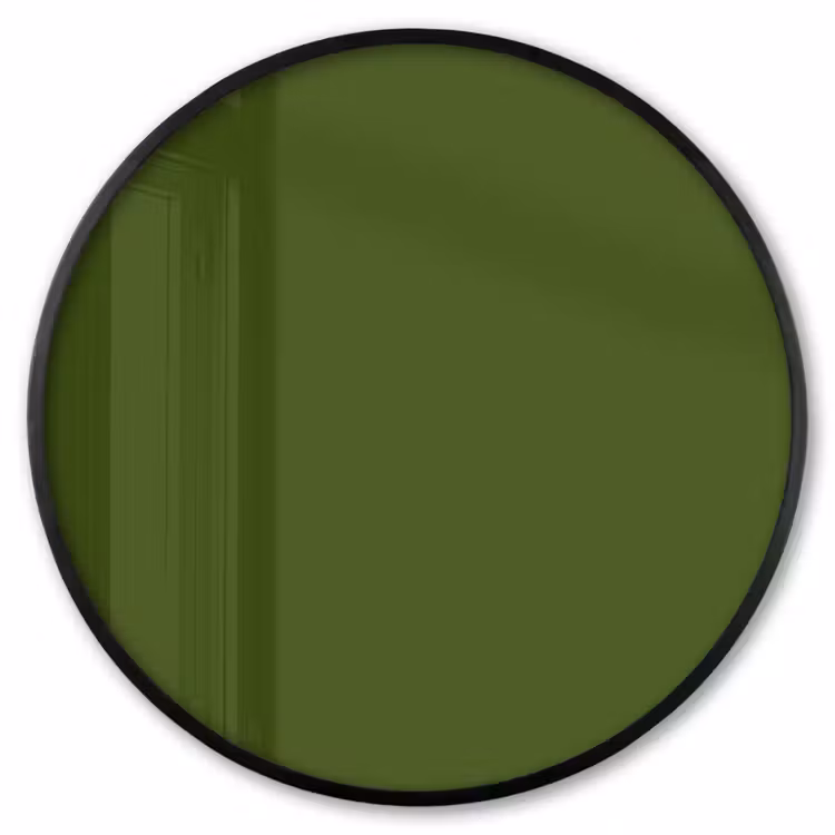Ronde fotolijst - Olive - Drab - Groen — 1