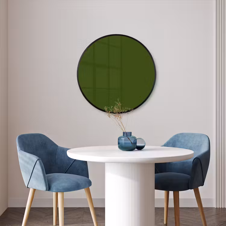 Ronde fotolijst - Olive - Drab - Groen — 3