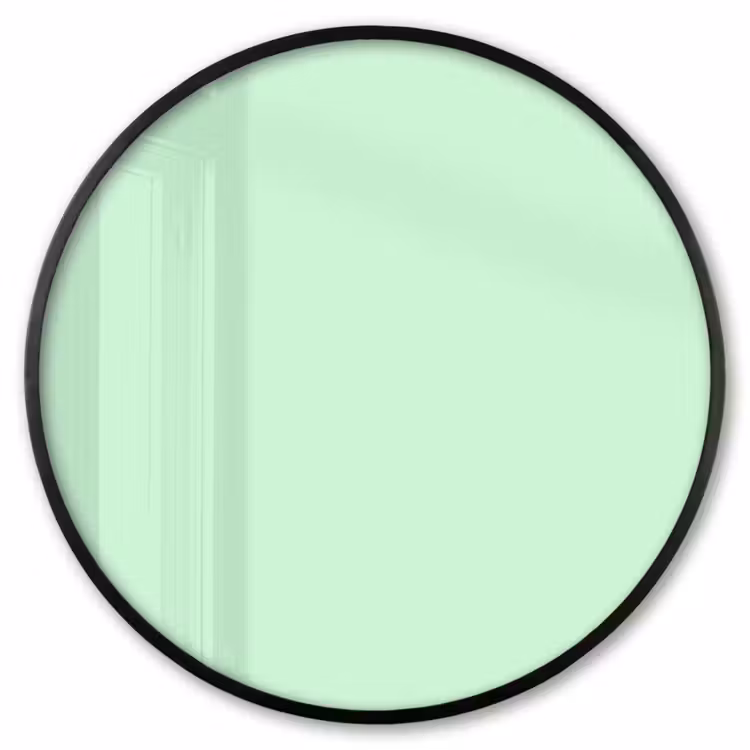 Ronde fotolijst - Pale - Mint - Groen — 1