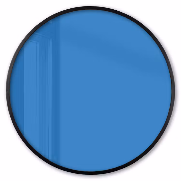 Ronde fotolijst - Royal - Blue - Blauw — 1