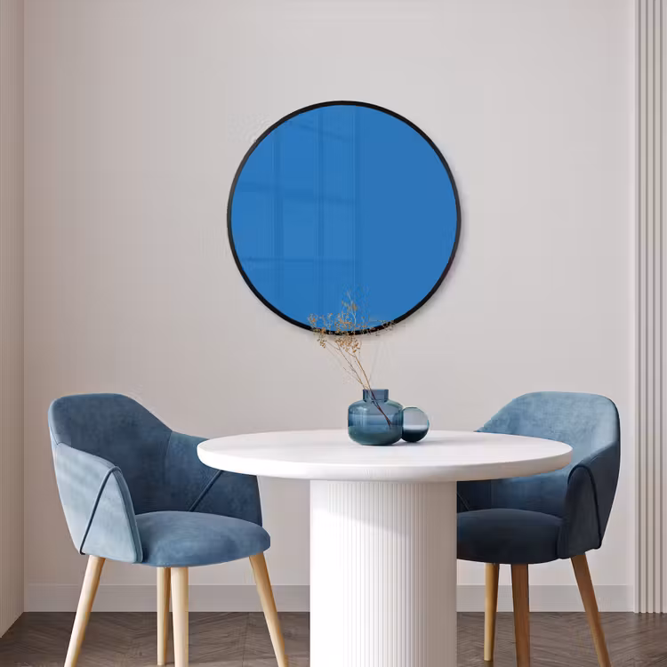 Ronde fotolijst - Royal - Blue - Blauw — 3