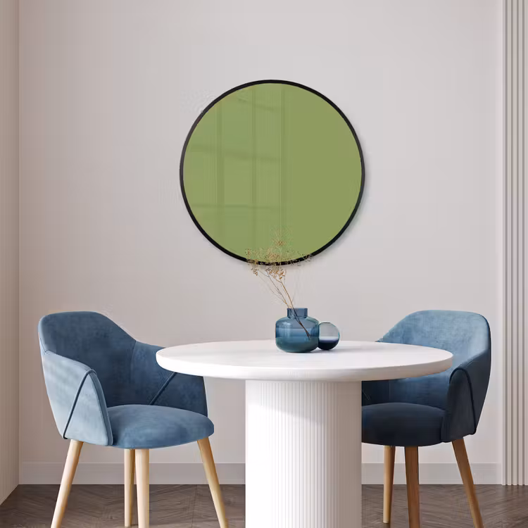 Ronde fotolijst - Sage - Green - Groen — 3