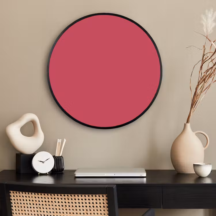 Ronde fotolijst - Bold - Berry - Rood — 2