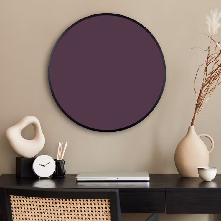 Ronde fotolijst - Midnight - Plum - Paars — 2