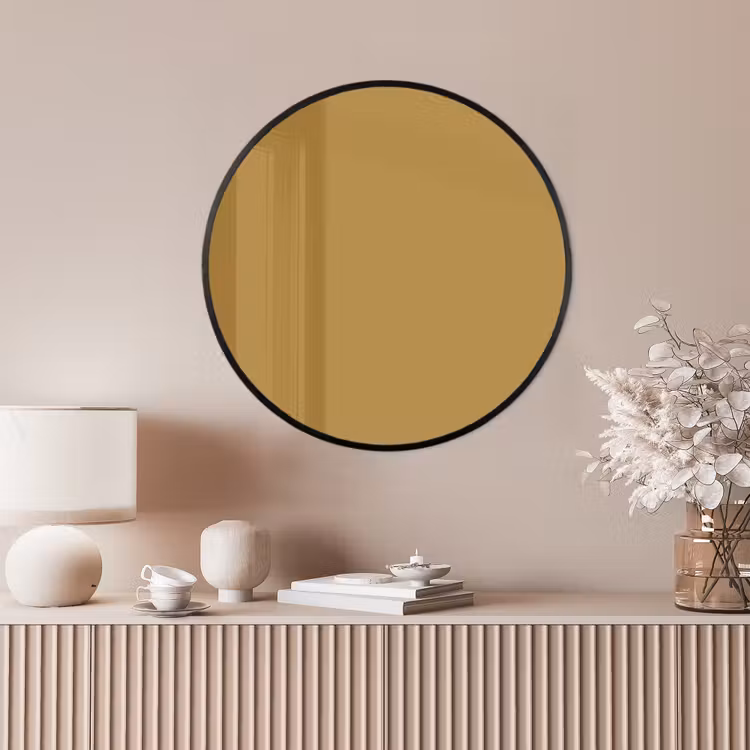 Ronde fotolijst - Rhythmic - Ochre - Geel — 4