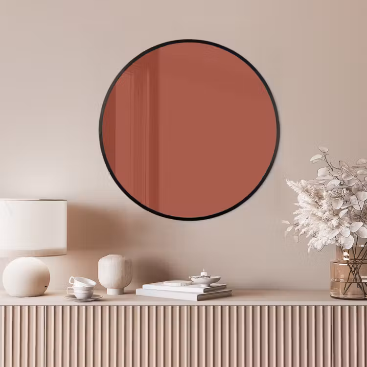 Ronde fotolijst - Rustic - Terracotta - Oranje — 4