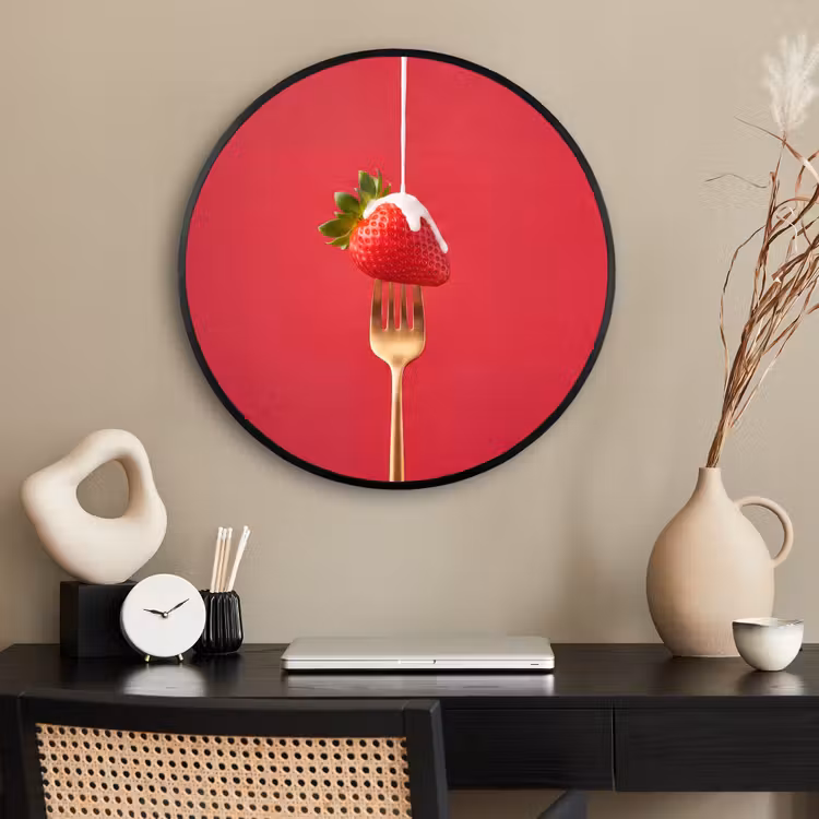 Ronde fotolijst - Fruit - Room - Modern — 2