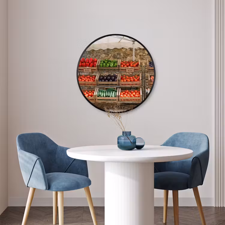 Ronde fotolijst - Eten - Markt - Vers — 3