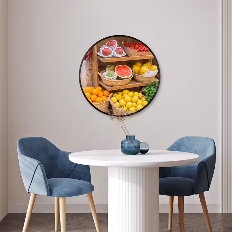 Ronde fotolijst - Fruit - Markt - Vers — 3
