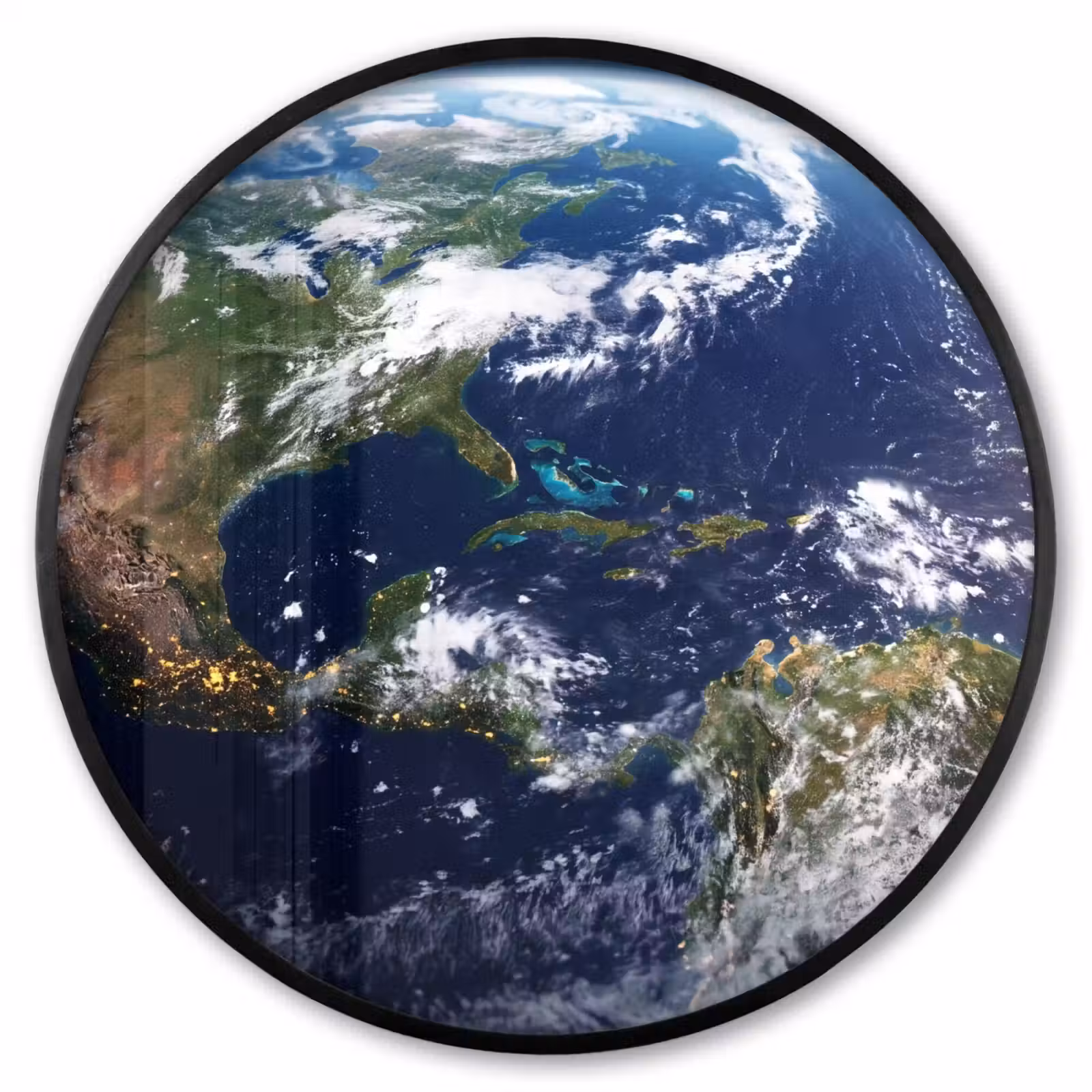 Ronde fotolijst - Planeet - Ruimte - Kosmos — 1