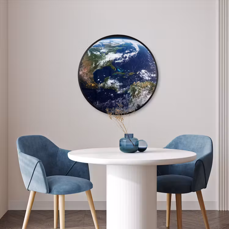 Ronde fotolijst - Planeet - Ruimte - Kosmos — 3