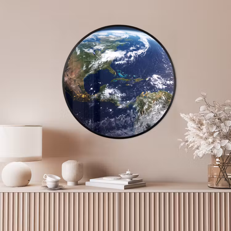 Ronde fotolijst - Planeet - Ruimte - Kosmos — 4