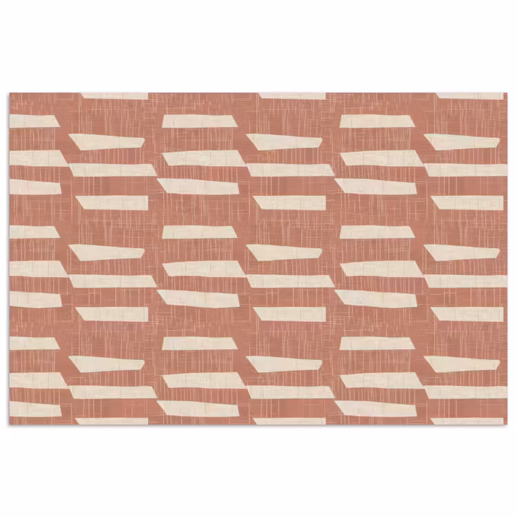 Poster - Terracotta - Abstract - Textuur - Patroon — 1