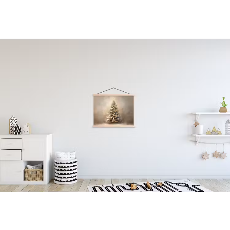 Schoolplaat - Kerst - kerstboom - Sneeuw - Art — 3
