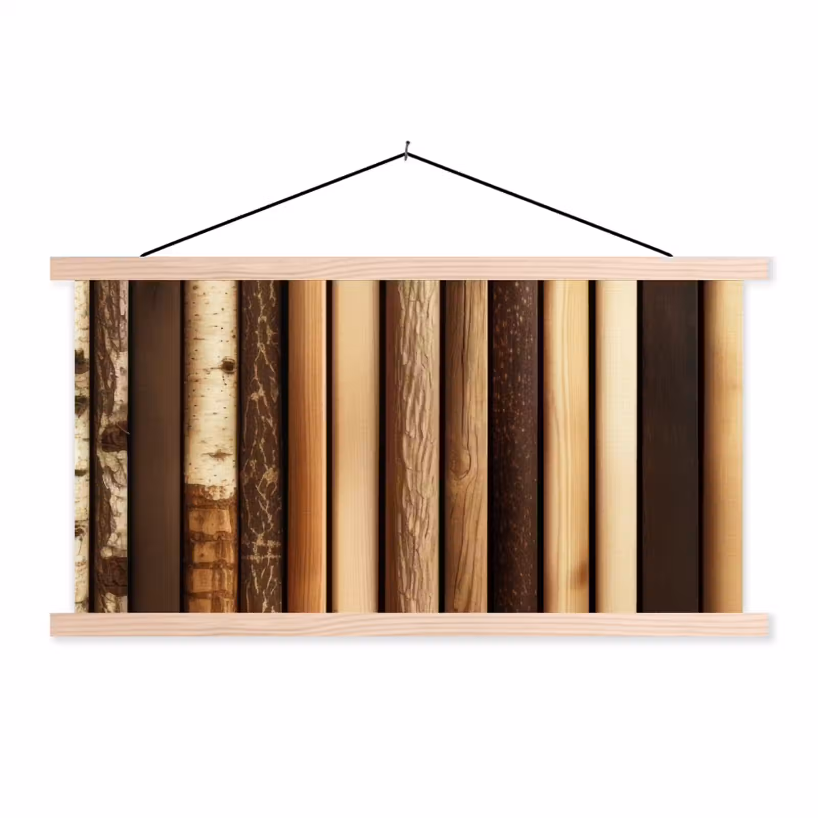 Schoolplaat - Hout - Planken - Natuurlijk — 1