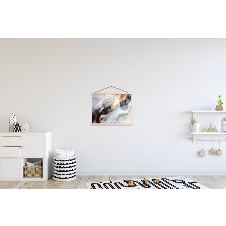 Schoolplaat - Kunst - Goud - Luxe - Abstract - Modern — 3