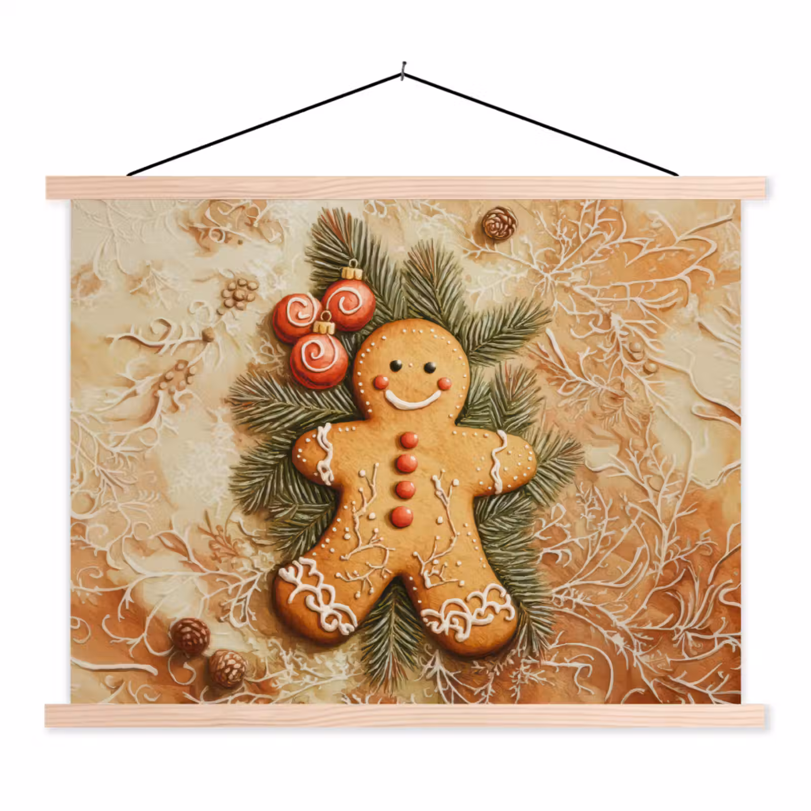 Schoolplaat - Kerstmis - Koekje - Poppetje - Speculaas — 1