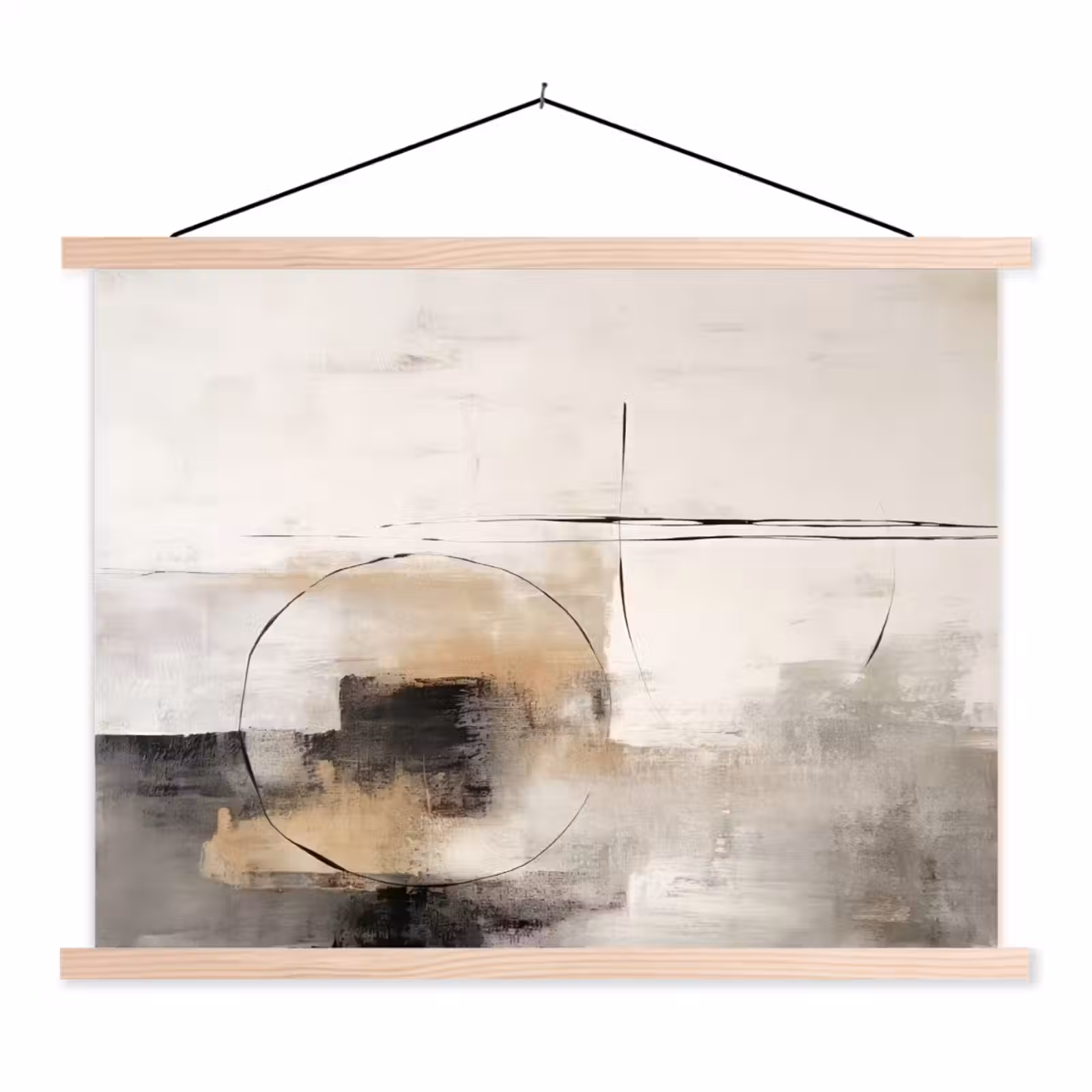 Schoolplaat - Kunst - Abstract - Grijs - Industrieel — 1