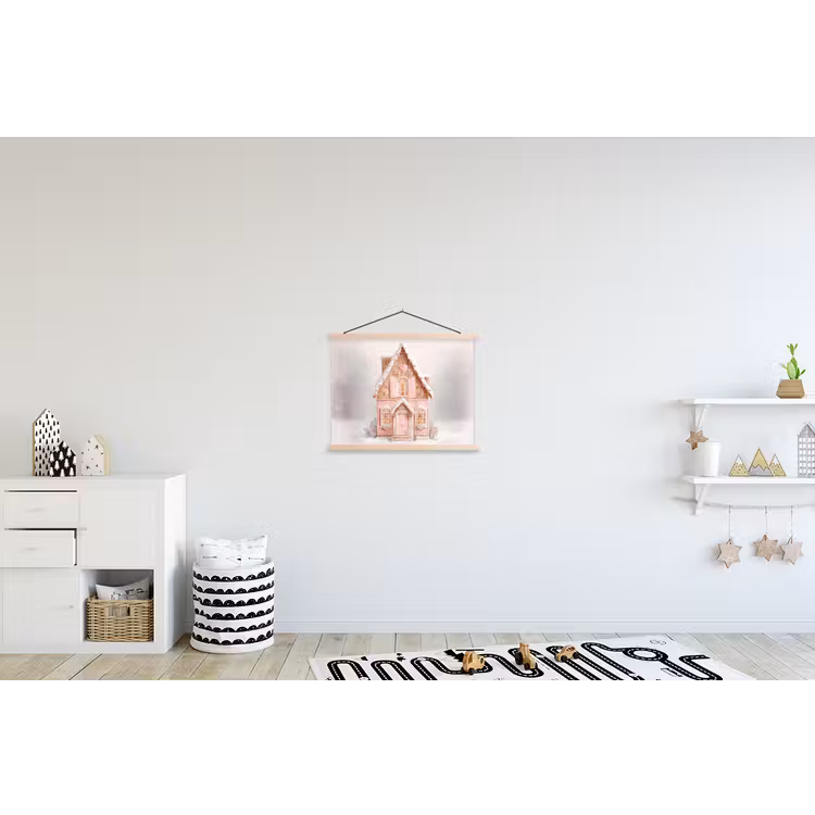 Schoolplaat - Huisje - Suiker - Pastel — 3