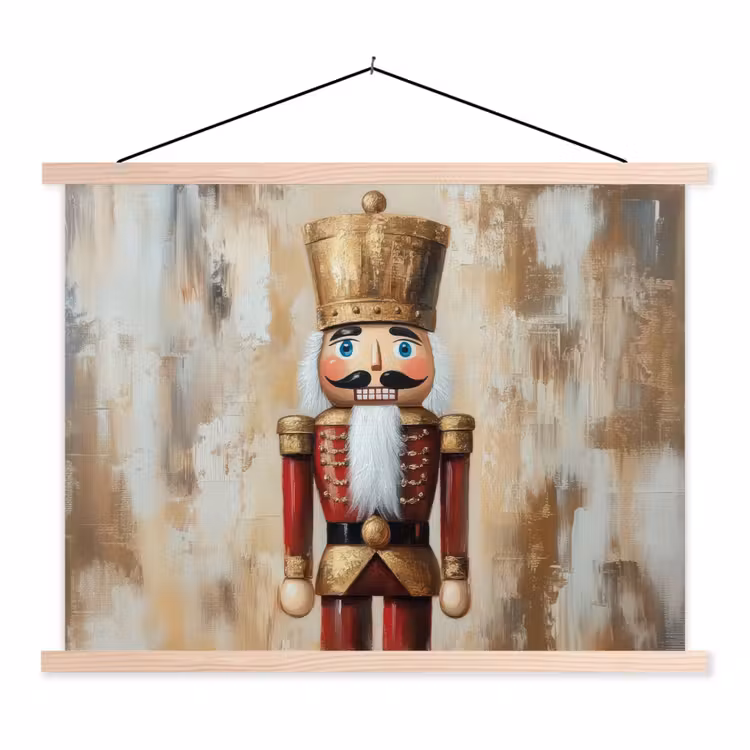 Schoolplaat - Kerst - Poppetje - Abstract — 1