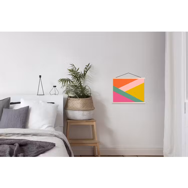 Schoolplaat - Driehoeken - Kleurrijk - Abstract — 2