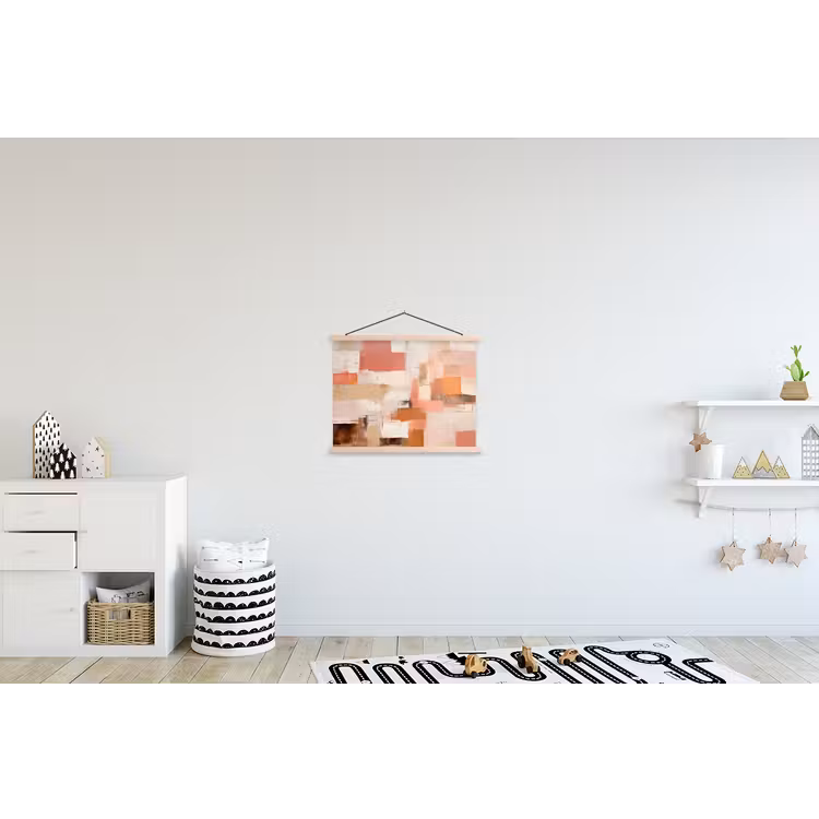 Schoolplaat - Kunst - Roze - Abstract — 3