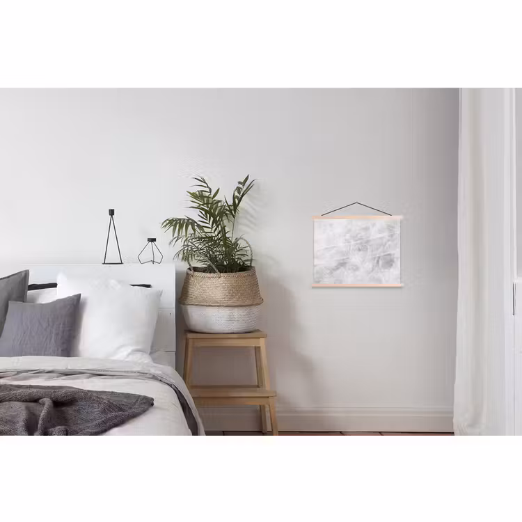 Schoolplaat - Marmer - Steen - Wit - Luxe - Marmerlook — 2