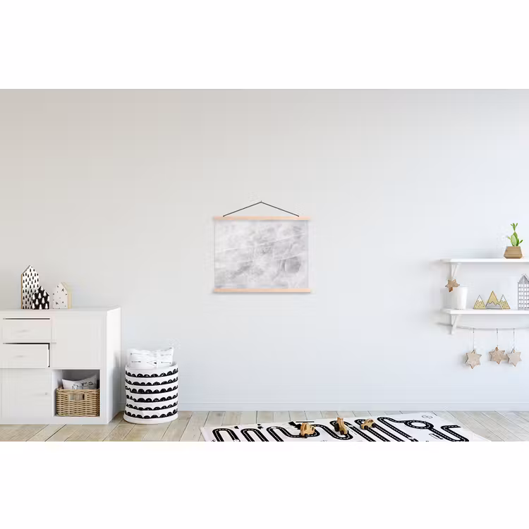 Schoolplaat - Marmer - Steen - Wit - Luxe - Marmerlook — 3
